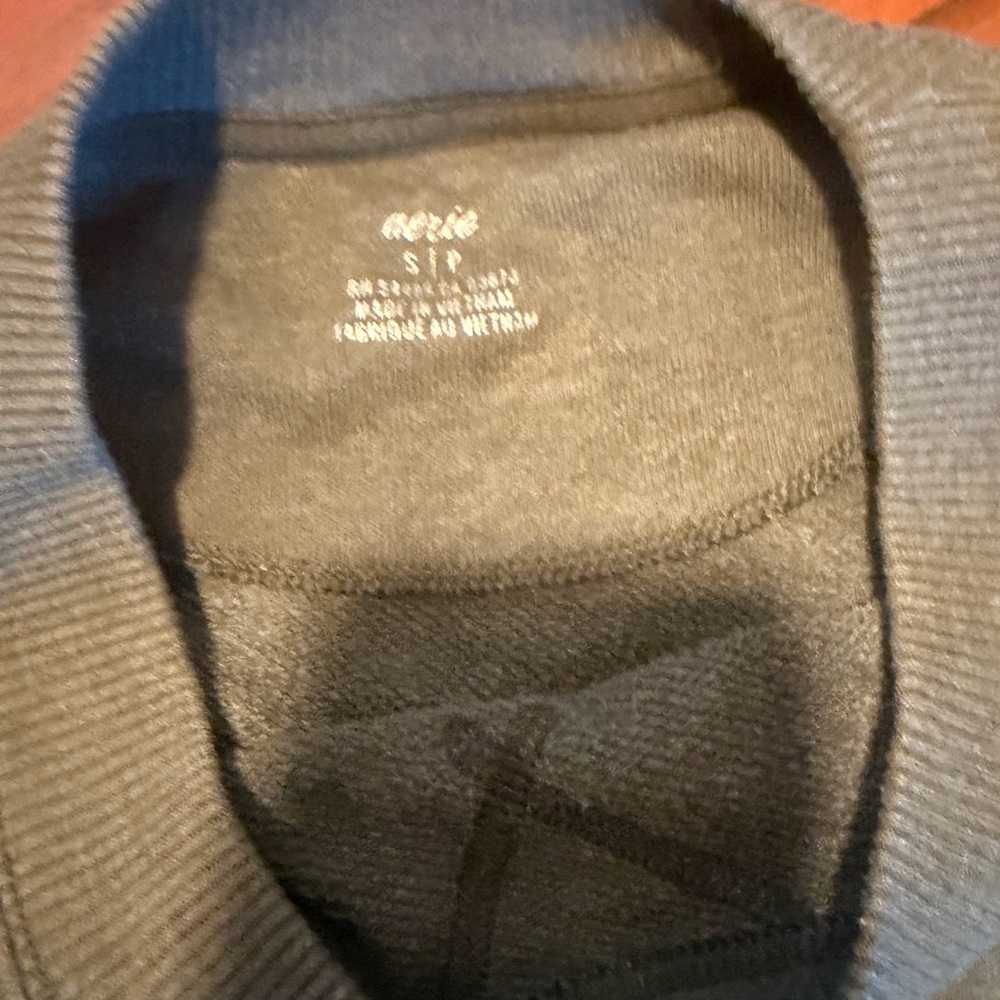Aerie Forest Green Relaxed Crew Neck Sweater - Picture 4 of 4